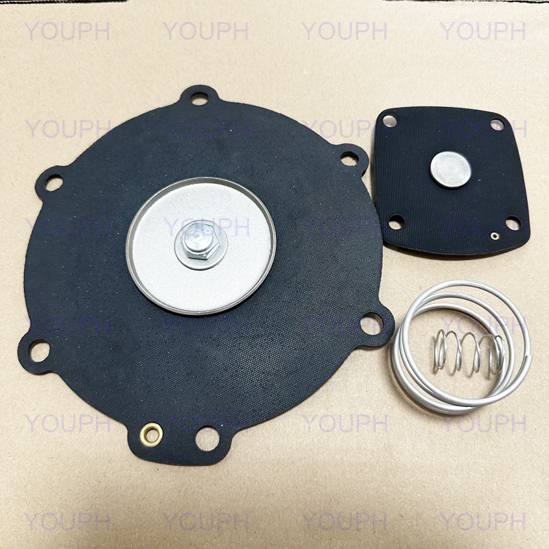 Turbo M75 M25 Springs Pulse Jet Soupape FP65 SQP75 SQP75-in SQP100 Diaphragm Kit de diaphragm