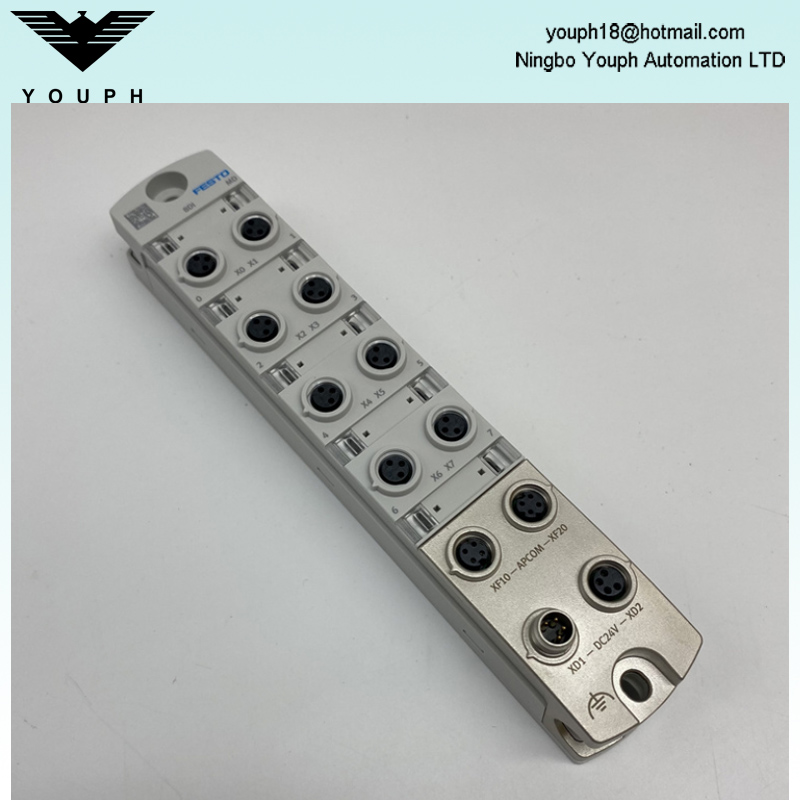 FESTO CPX-AP-I-4DI-M8-3P 8086605 CPX-AP-I-8DI-M8-3P 8086600 CPX Digital Entarning Module