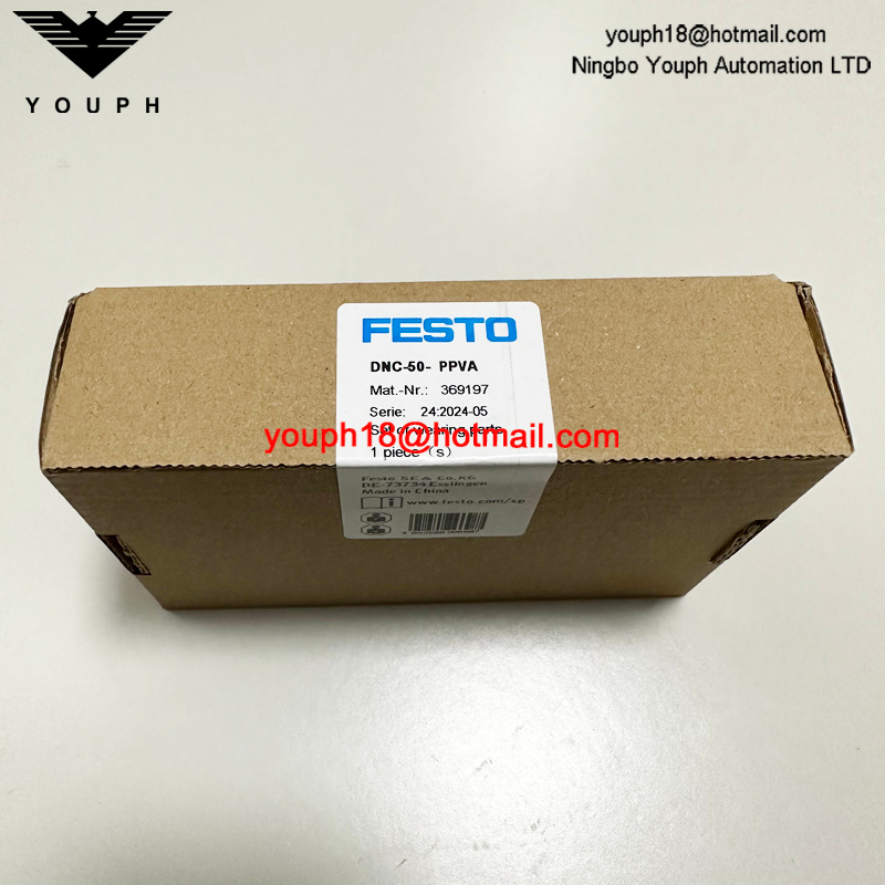 FESTO DNC-50-PPVA 369197 DNC Cylinder alésage 50 mm DNC50 de pièces de port