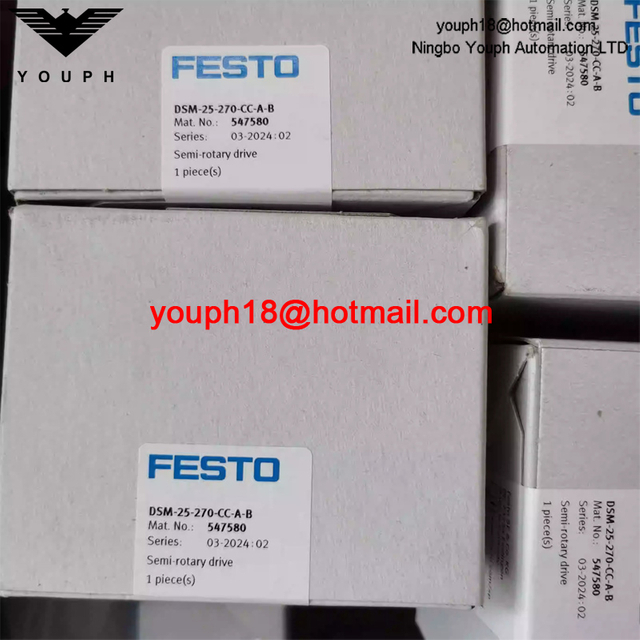 FESTO DSM-25-270-CC-AB 547580 Double-action Semi-Rotary Drive