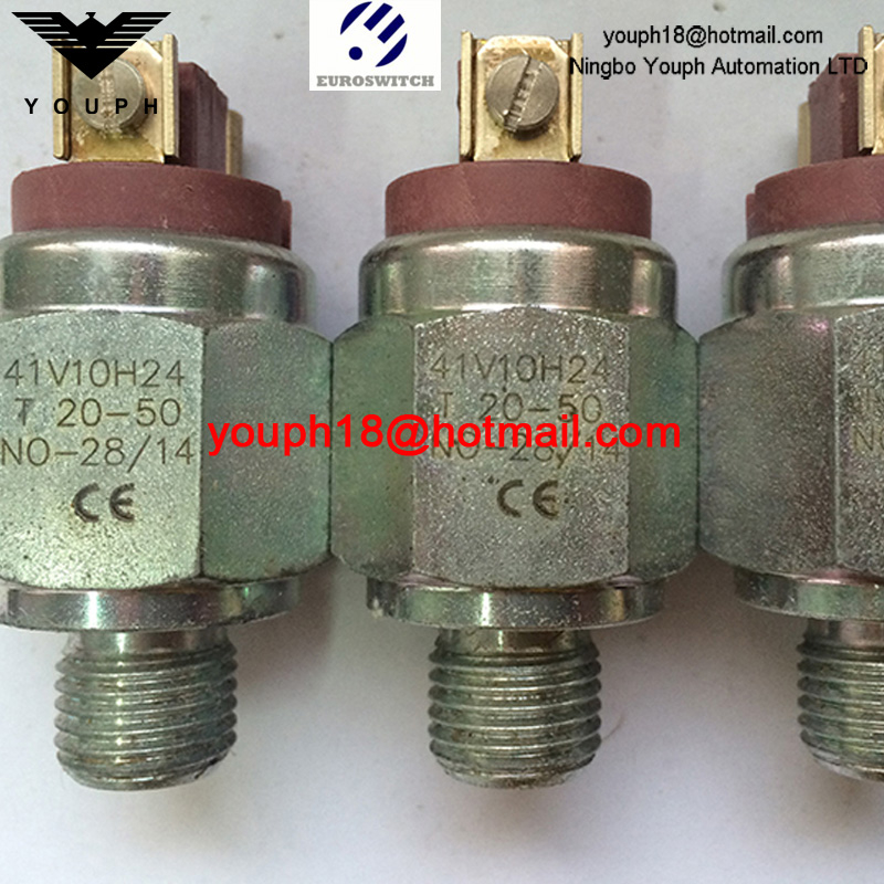 Euroswitch 41V10H22 41V10H23 41V10H24 Interrupteur de pression à diaphragme