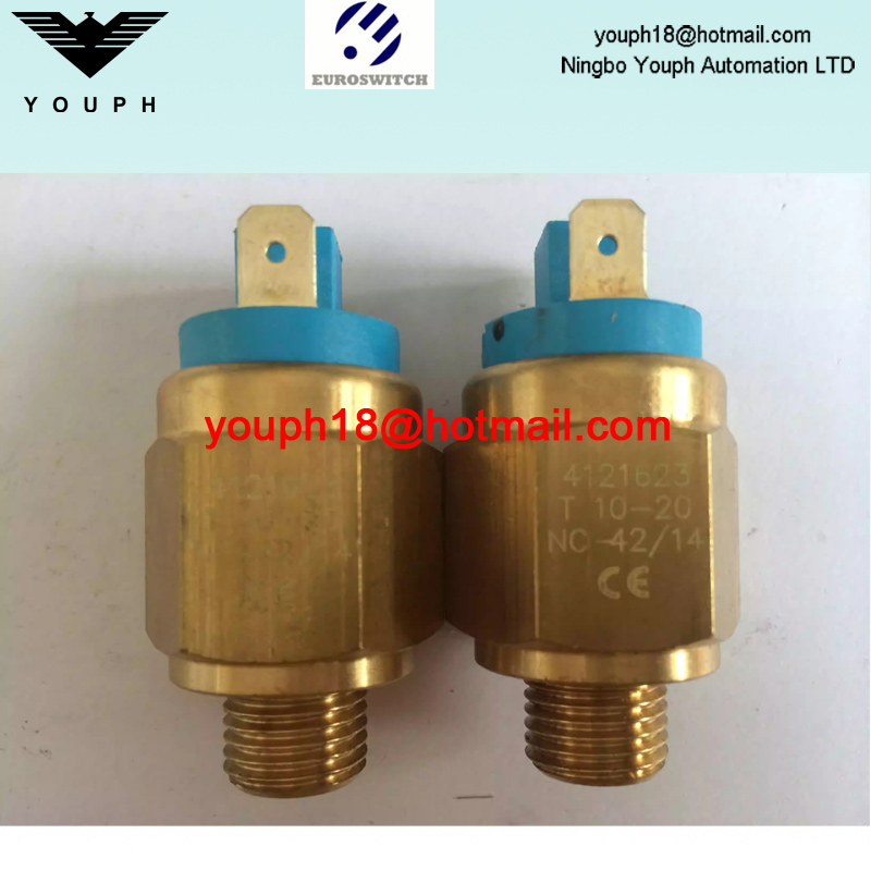 Italie Euroswitch 4121623 4121120 4121122 0,5 A / 48 V Commutateur de pression de diaphragme