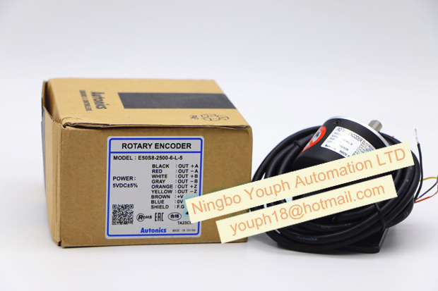 Autonics E50S8-2500-6-L-5 Diamètre ∅50 mm Type de codeur rotatif incrémentiel