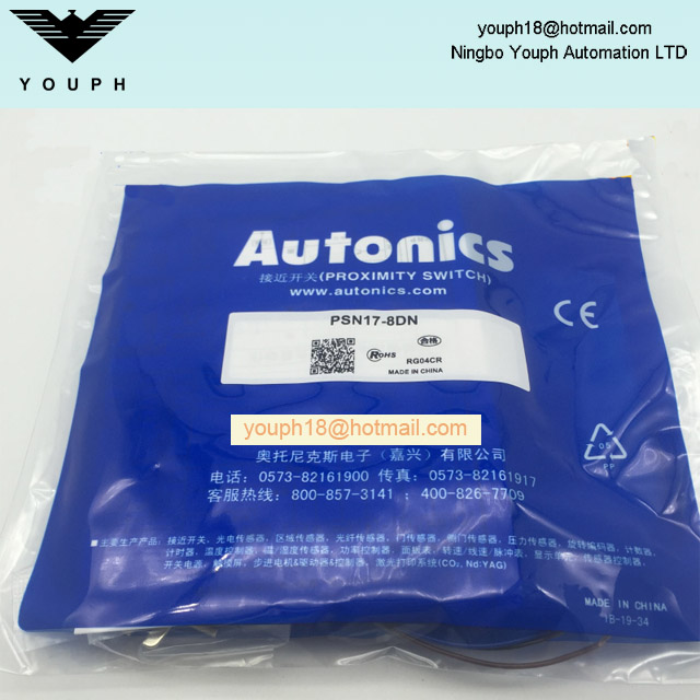 Autonics PSE17-8DN Interrupteur de proximité du côté avant
