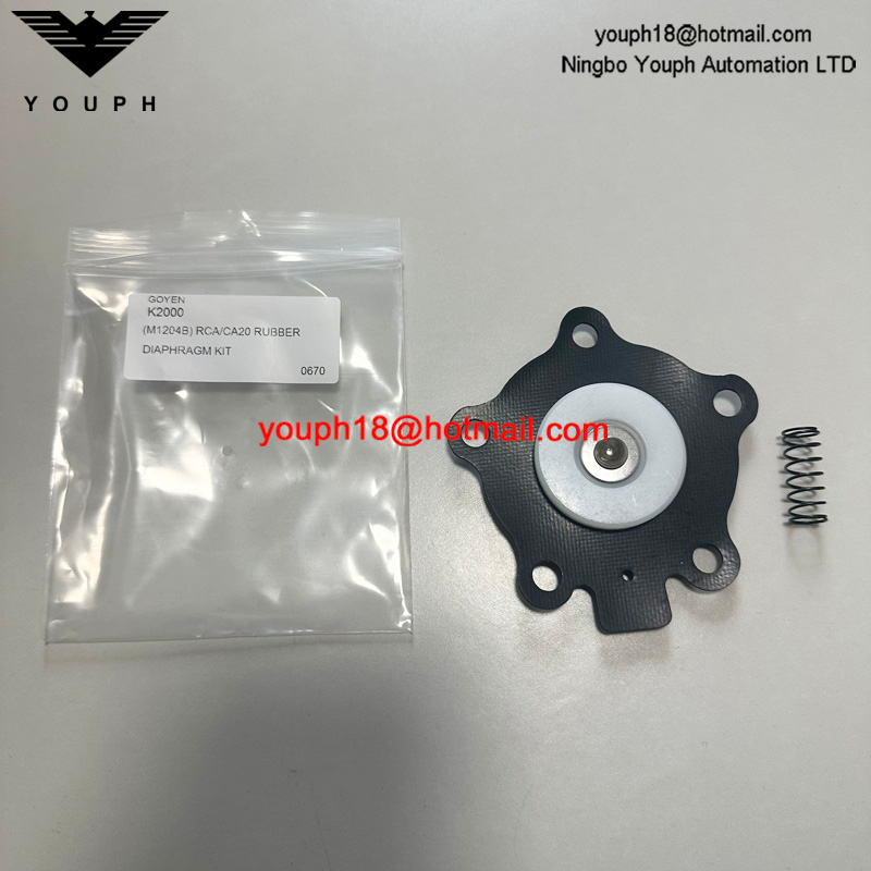 GOYEN K2000 M1204B CA20T RCA20T Mit de réparation de diaphragme de diaphragme de diaphragme en nylon RCA20T