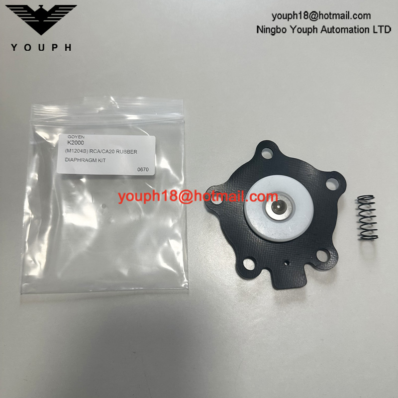 GOYEN K2000 M1204B CA20T RCA20T Mit de réparation de diaphragme de diaphragme de diaphragme en nylon RCA20T