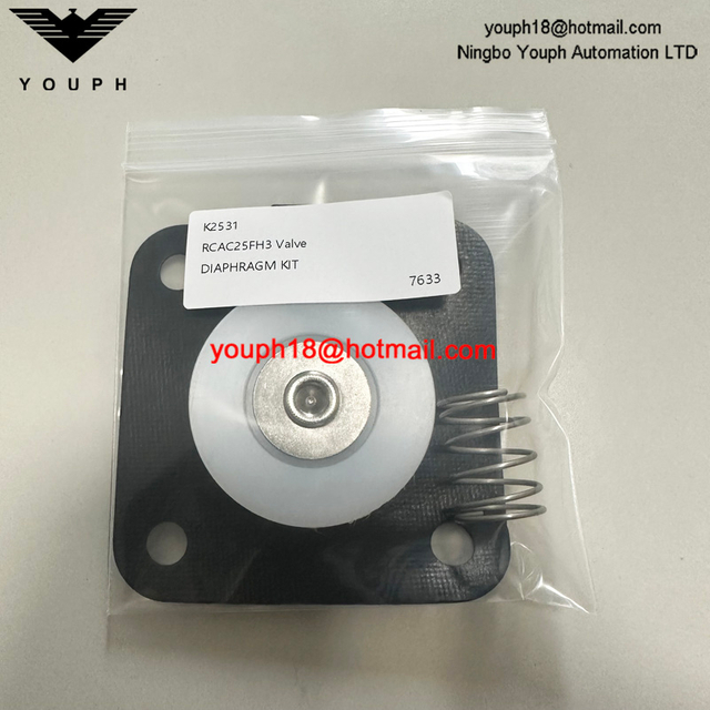Kit de réparation de diaphragme de la vanne à réaction à impulsion GOYEN K2531