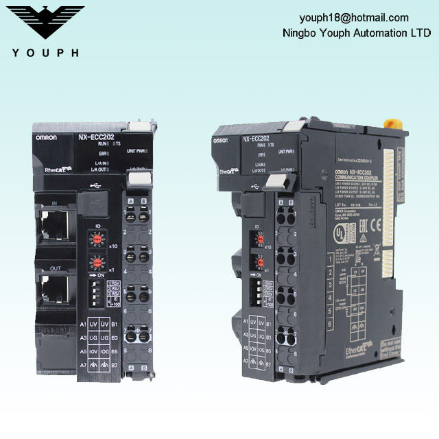 OMRON NX-ECC201 NX-ECC202 NX-ECC203 NX-SERIES ETHERCAT Coupleur Coupleur
