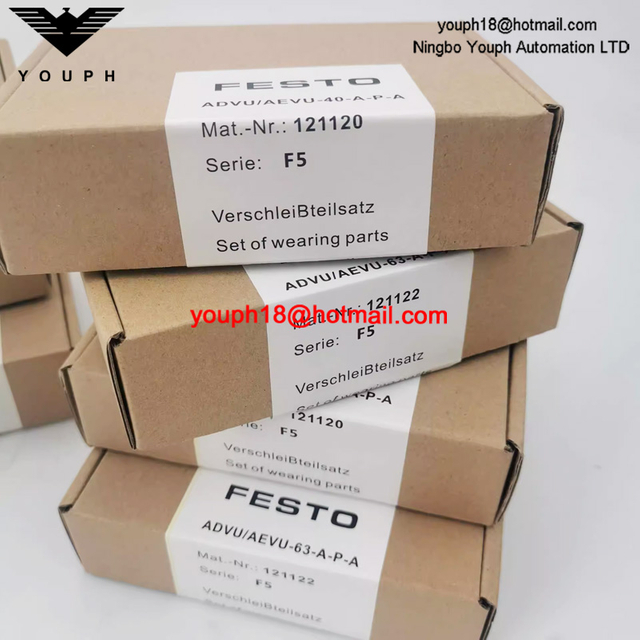 FESTO ADVU / AEVU- 40-A-PA 121120 Nitrile Set of Port Parts
