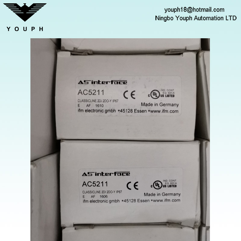 Module IFM AC5211 AS-Interface Classicline avec technologie de montage rapide