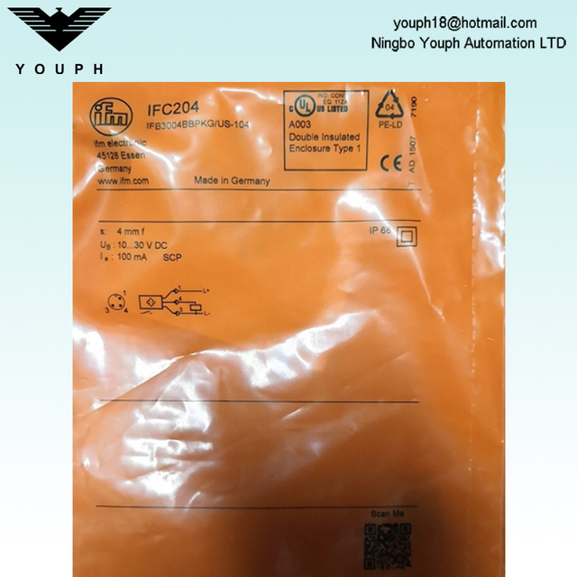 IFM IFC204 IFB3004BBPKG / US-104 Capteur inductif