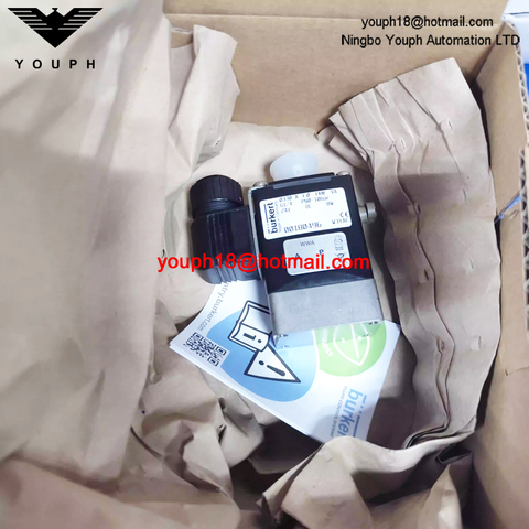 Burkert 00180496 G1/4 0330A Électrovanne 2/2 voies à action directe normalement fermée